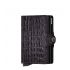 SECRID - Secrid twin wallet leather Nile black